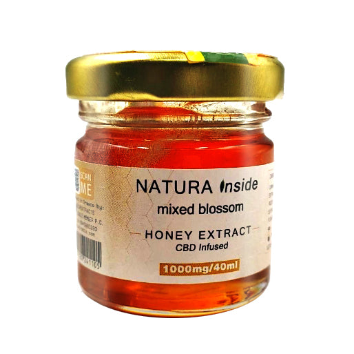 CBD HONEY EXTRACT WITH 1000mg CBD per 40ml, 40ml